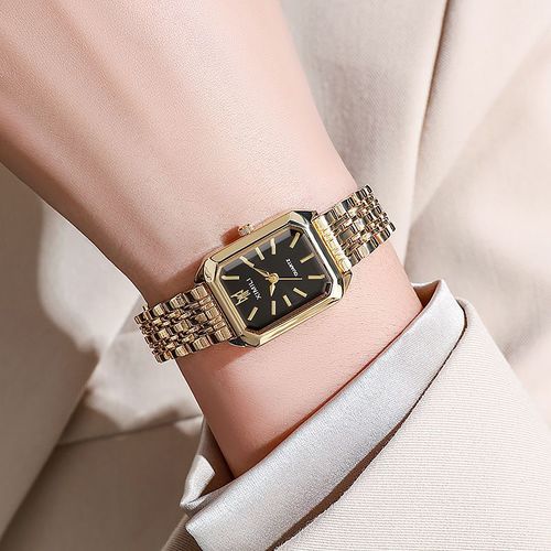 Minimalist Versatile Women is Stainless Steel Band Watch Set with 5 Colorful Dials Fashion Quartz Wristwatch Collection Black White Green Pink Silver Square Dial Styles Durable Scratch Resistant Crystal Water Resistant Comfortable Strap INS Casual Business Dress Style Perfect for Daily Work Dating Parties Elegant Ladies Accessory Great Gift for Her High Value Multi Color Watch Pack Multiple Looks in One Purchase