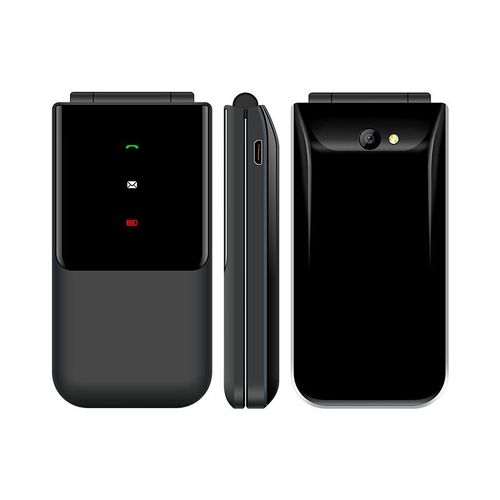 Flip Phone for Seniors, Large Raised Buttons & Bold High-Contrast Font, Dual SIM Dual Standby, One-Click Emergency Speed Dial, Ultra-Long Standby Rechargeable Battery, Anti-Slip Ergonomic Keypad, Simple User-Friendly Operation, Extra-Loud Clear Call Volume, Flip Anti-Accidental Call Design, Elderly-Friendly Basic Mobile Phone with HD Clear Display, Shockproof Durable Body, Easy-to-Use for Daily Communication, Family Contact, Outdoor Travel and Emergency Rescue Situations