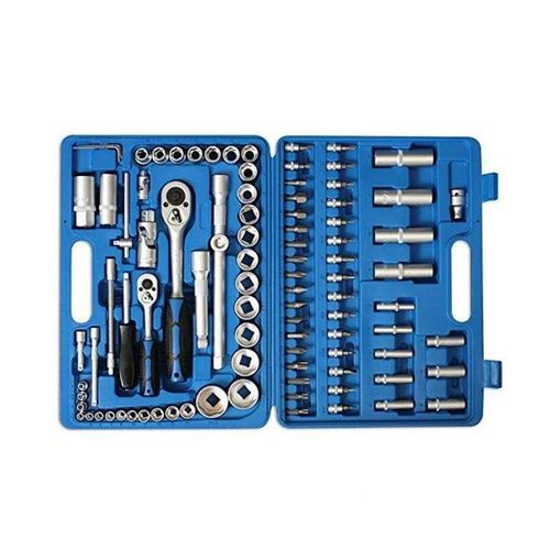 Complete Hardware Tools Set Auto Repair Machine Repair Household 94Pcs Ratchet Wrench Socket Factory Direct Multifunctional Maintenance Kit Home Car Repair Industrial Grade High Strength Durable Socket Bit Set General For Auto Maintenance Disassembly Large Medium Small Fly Wrench Quick Release Home Water Electric Installation Woodworking Drilling Car Motorcycle Bicycle Repair High Quality Steel Durable Easy Storage Factory Supply Cost-Effective Practical Tool Set