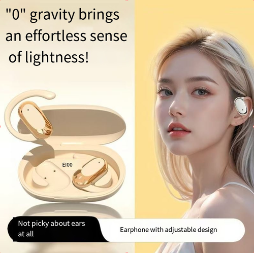 Place your order today and you will receive 2 pairs of non-retractable headphones, open-type non-retractable Bluetooth headphones, with 130° rotating ear hooks that are comfortable to wear for a long time without causing pain, Hi-Res high-resolution sound quality + 360° panoramic sound, long battery life + IPX4 waterproof feature, preserving ambient sounds for greater safety, and compatible with various scenarios such as commuting and exercising.