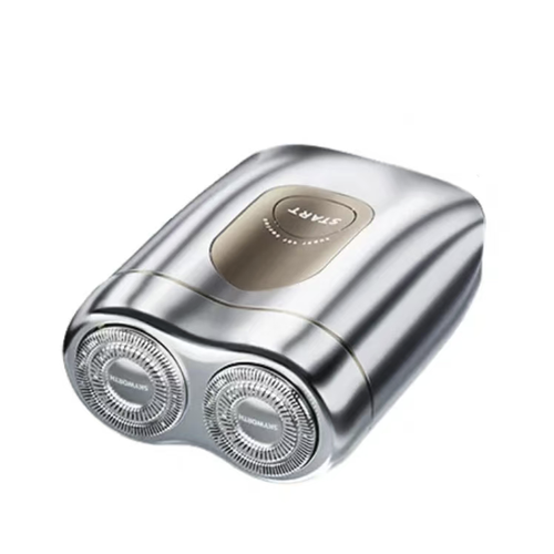Mini portable electric shaving kit, with dual-ring floating blade that shaves cleanly without hurting the skin. Fast charging for long battery life, suitable for business trips. The size is palm-sized, easily fitting into a pocket. The entire device is washable and can be used both dry and wet. It is a refreshing must-have item for men's daily commutes and business trips. Easily say goodbye to beard problems.