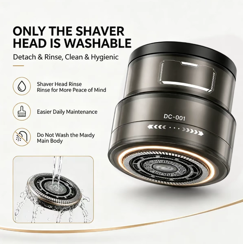 Dual-purpose charging electric hair clipper, featuring both hair-cutting and shaving functions. The body is compact and portable. It comes with a hair-cutting debris storage compartment and auxiliary lighting. The blade can be disassembled for easy cleaning. Suitable for at-home hair styling and beard grooming, as well as for travel use. Do not apply excessive pressure to the blade. Sensitive skin is recommended to try a small area first and clean the debris in time.