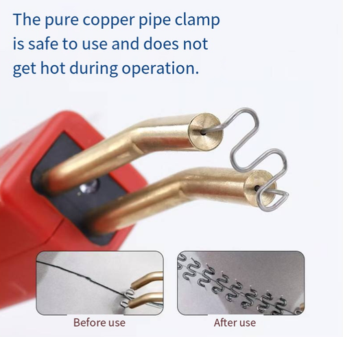 Plastic hot-melt repair welding gun, equipped with 200 large-wave welding nails, is used for repairing fractures in car bumpers and various hard plastic parts. The high-temperature hot-melt welding nails reinforce the cracks and the operation is simple. During the operation, proper heat protection must be taken. It is only applicable to hot-melt plastics. After power-off and when the gun head cools down, it should be stored.