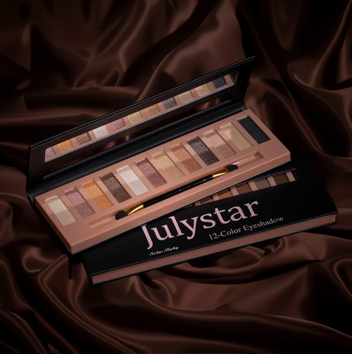 Order today and you will receive two 12-color eyeshadow palettes of version A and B. They offer both matte and shiny effects. The colors are rich and diverse, suitable for both everyday light makeup and smoky eye makeup. The powder is fine and easy to apply, and comes with a double-ended eyeshadow brush. The product is water-resistant, which helps to reduce makeup smudging. It has a light and portable texture, making it convenient to carry around. It is a practical and excellent makeup item.