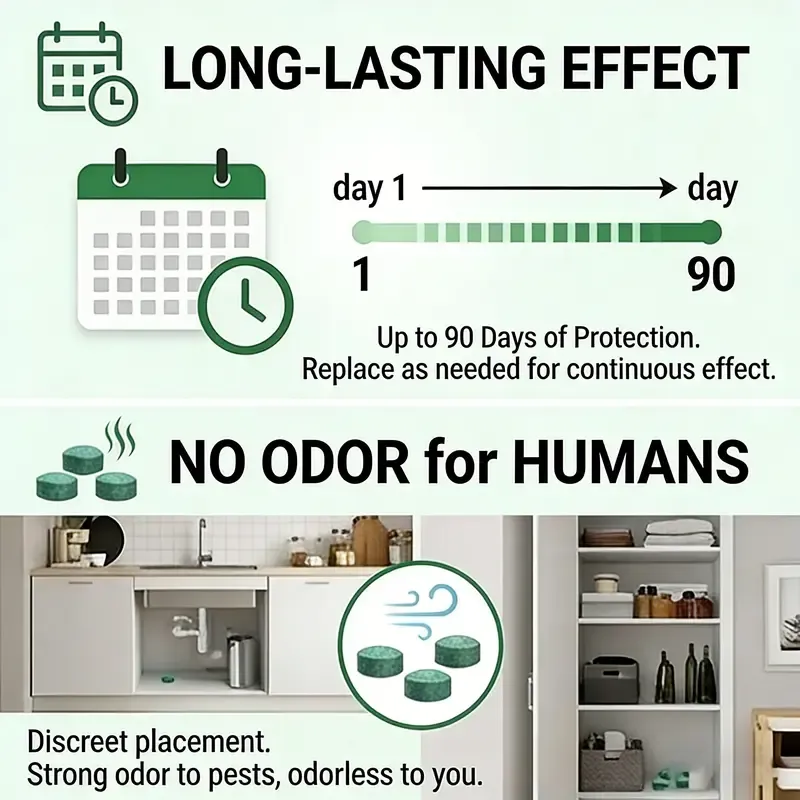 12 - Pack Popular Natural Rodent Repellent Balls! Infused with peppermint and lemon oil, these balls effectively deter squirrels, rats, spiders, and other pests. Safe, long - lasting, and easy - to - use for both indoor and outdoor applications.