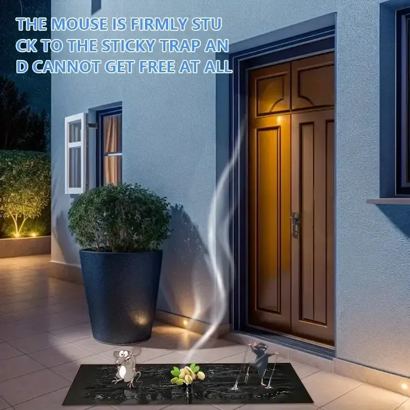 Power Sticky Boards , safe for home pest control, can be used indoors or outdoors, easy to install