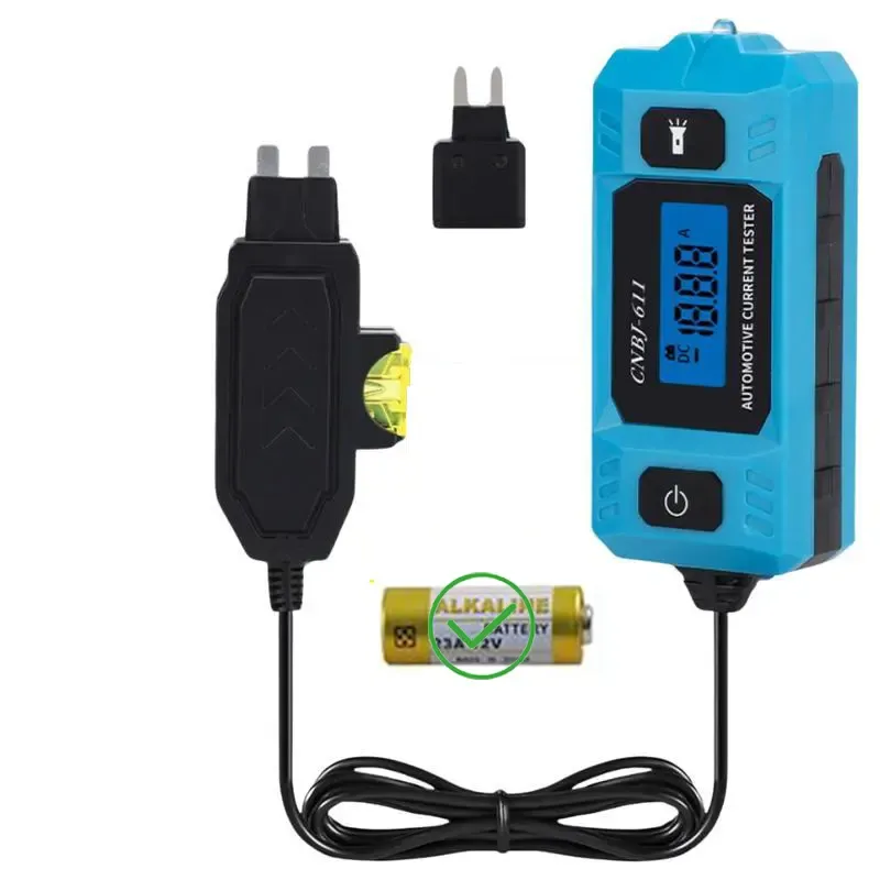 Car Circuit Probe TesterAutomobile Current Tester, Circuit Measure, Fuse Tester Max 48V, Automotive Tester, Fault Test Tool