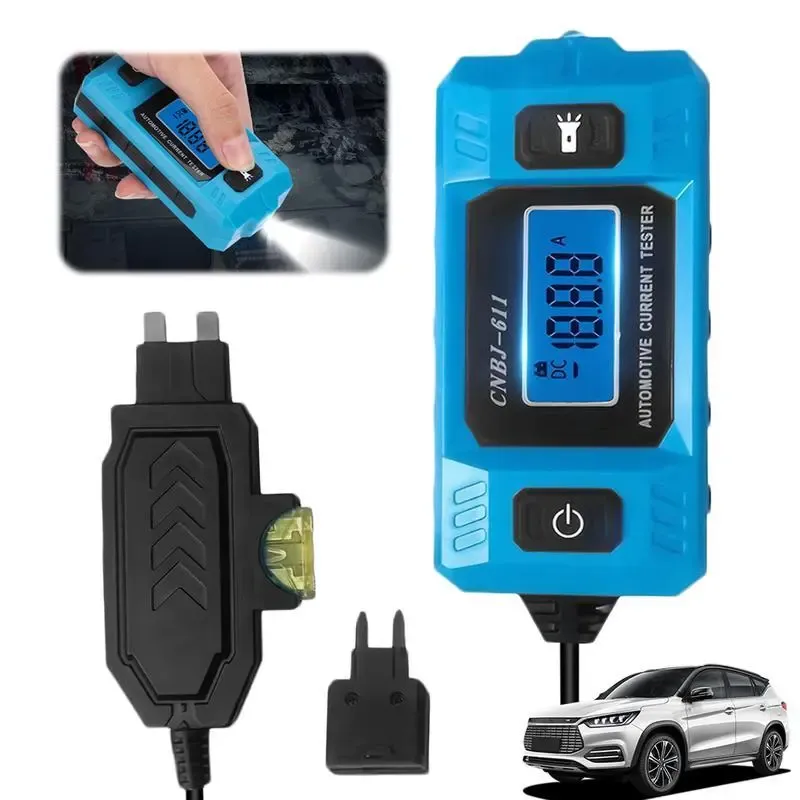 Car Circuit Probe TesterAutomobile Current Tester, Circuit Measure, Fuse Tester Max 48V, Automotive Tester, Fault Test Tool
