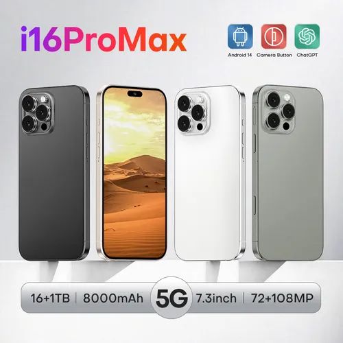 I16promax 7.3-inch+big storage+8000mAh battery+cash on deliver+free shipping