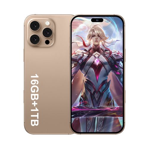 I16promax smartphone 7.3-inch 8000mAh battery big storage HD camera（cash on deliver+free shipping）