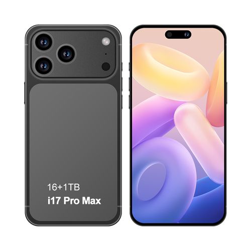 NEW AND HOT i17 ProMax Smartphone: 16G+1T Massive Memory, Long-Lasting Battery with Dual SIM – Ghana's Performance King!