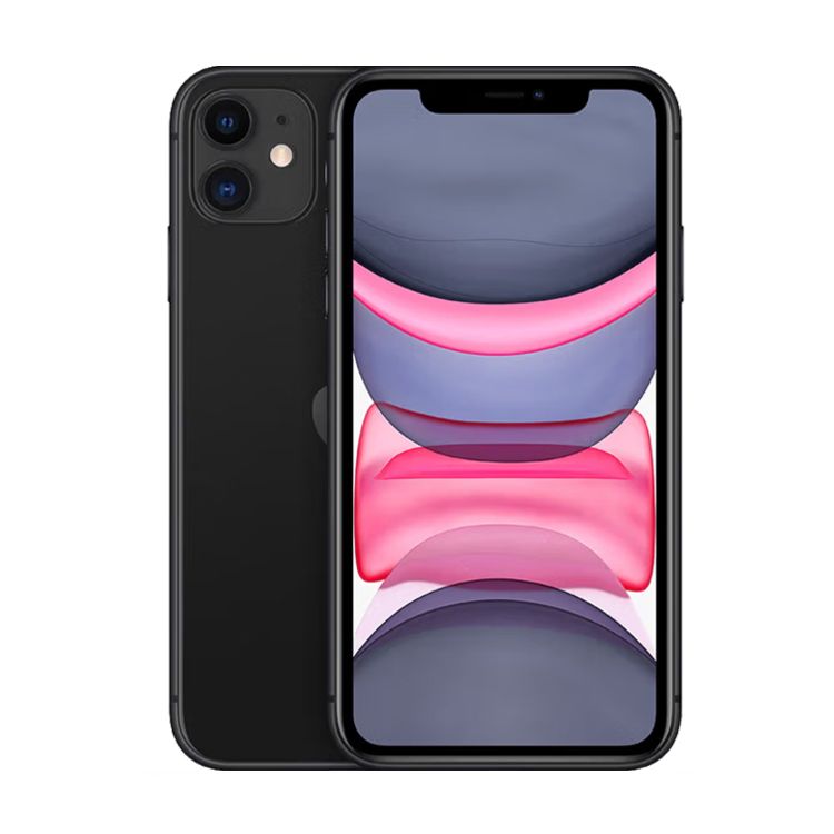 renewed Apple iPhone 11,64GB-black Unlocked iOS Grade A+