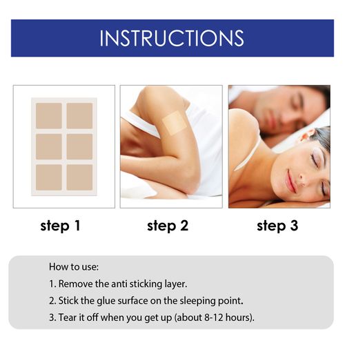 Sleep Patch Soothes The Body Improves Sleep Comfort Pamper Sleeping Body Patch（48 pcs）