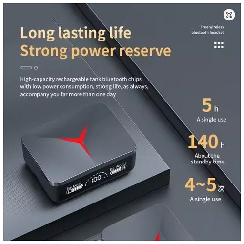 Original TWS M90 Wireless Headphones Gaming Earphone Bluetooth 5.3 Sport Earbuds Music Headset For phones＆PC