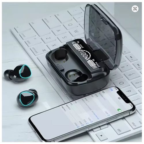 M10 Bluetooth earphone high quality perfect sound earbuds sports games music with microphone 9D stereo