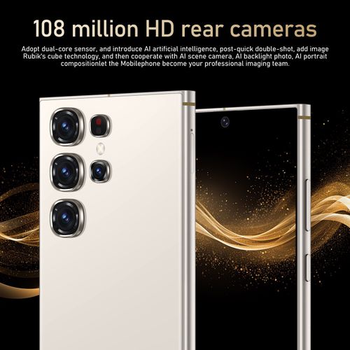 HOT S25 Ultra Smartphone 16GB+1TB 72MP+108MP 8000mAh 7.3Inch Android14 (cash on deliver+free shipping)