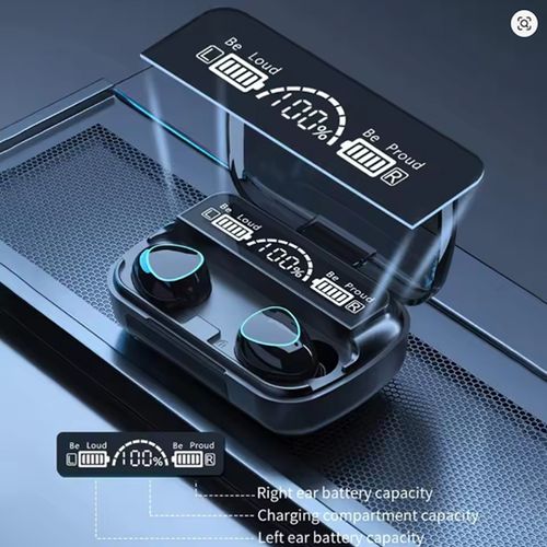 M10 Bluetooth earphone high quality perfect sound earbuds sports games music with microphone 9D stereo