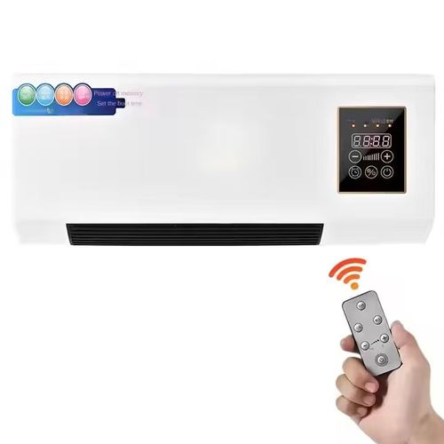 Dual Purpose Wall Mounted Electric Heating and Cooling Device Cold Warm Air Blower