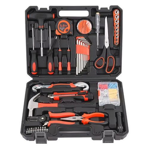 Home Hand Tool Set Household Woodworking Combination Toolbox Auto Repair Kits Electric Tool Box Gift Toolkit Manual Garden Tools