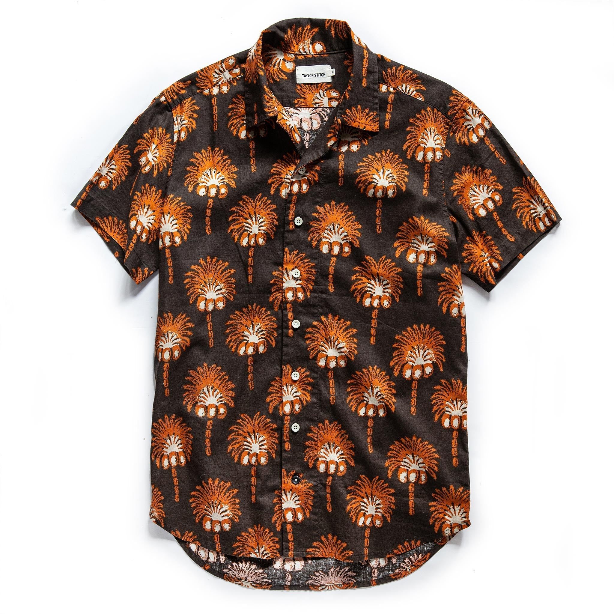 Voeaw Short Sleeve Hawthorne in Mirage Palm