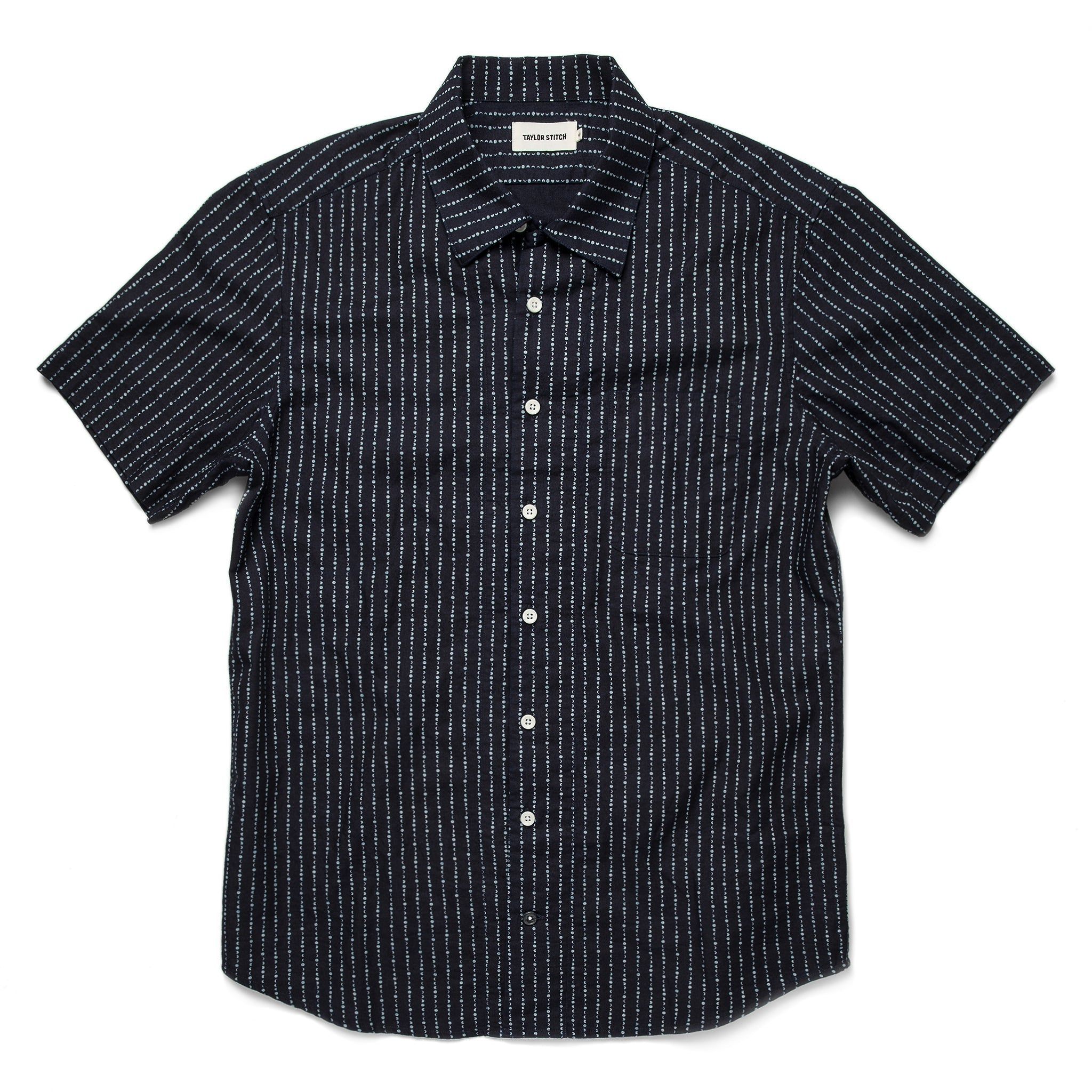 Voeaw Short Sleeve Hawthorne in Indigo Moon Phase