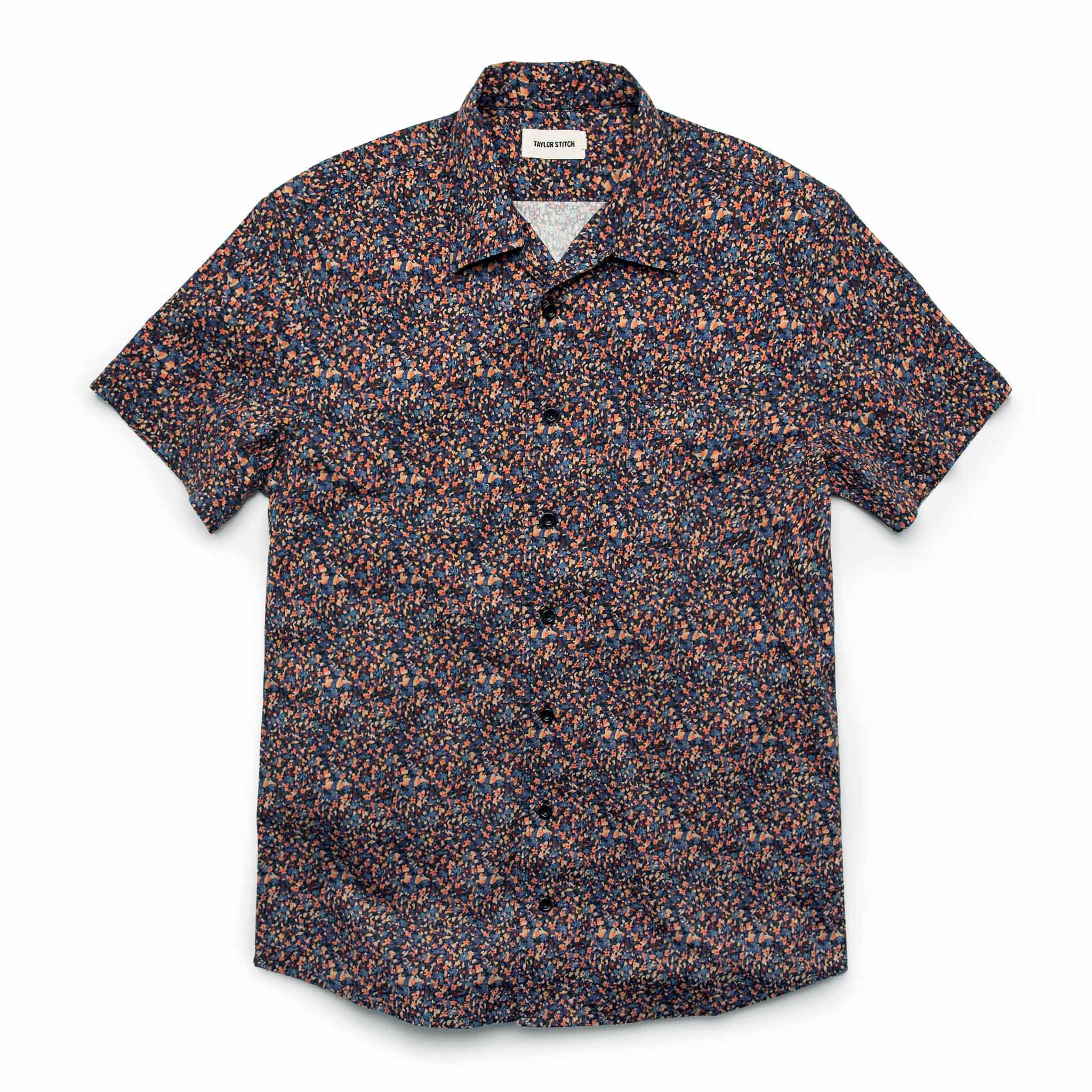 Voeaw Short Sleeve Hawthorne in Flower Field