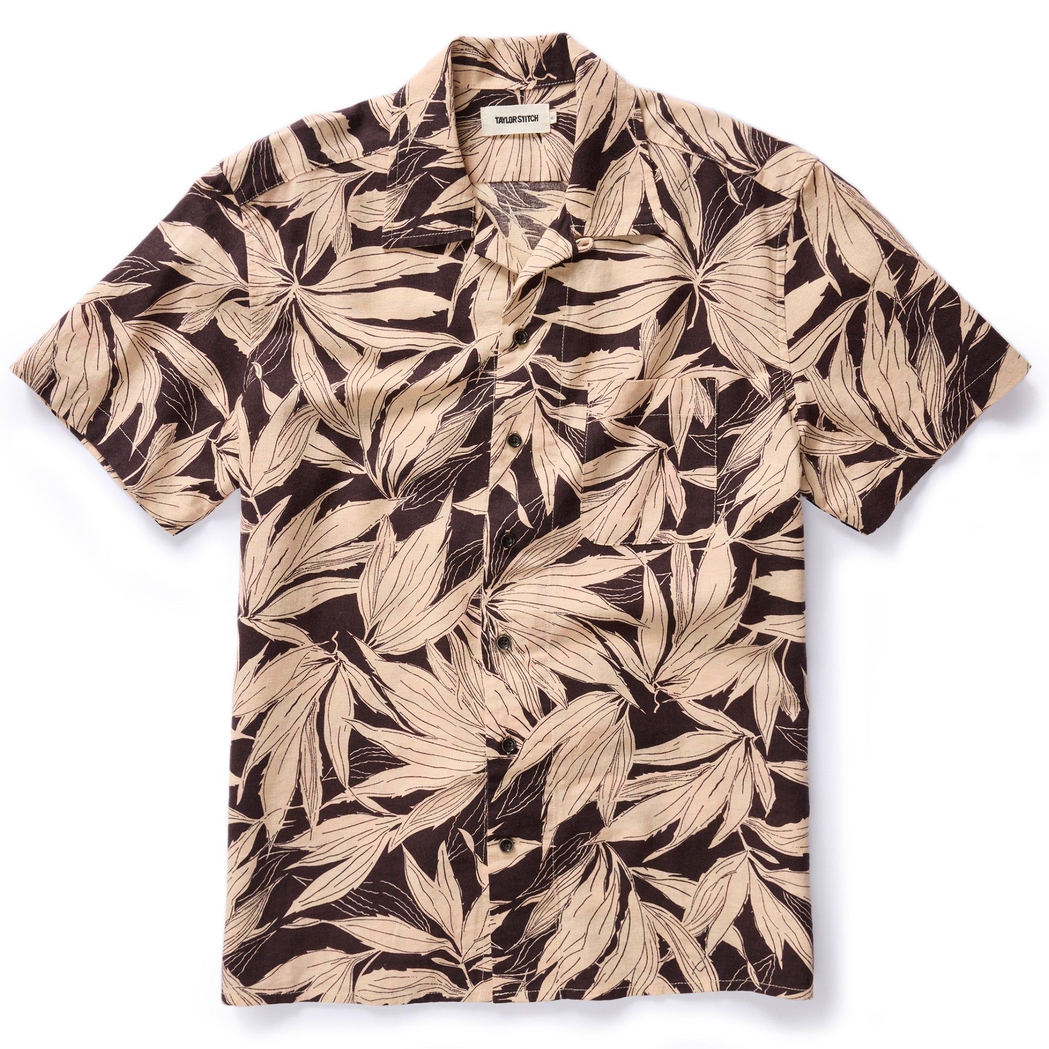 Voeaw Short Sleeve Hawthorne in Dried Palm