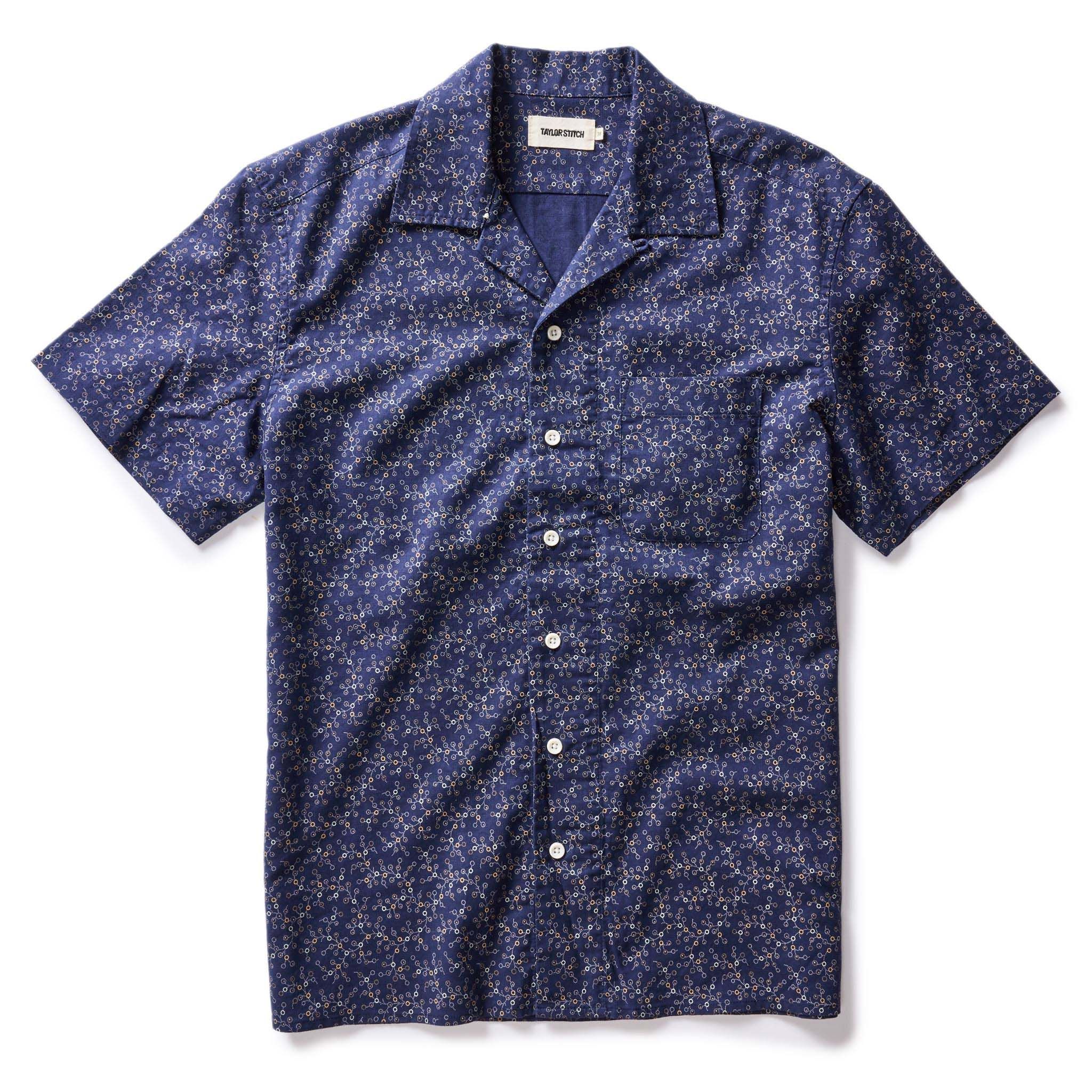 Voeaw Short Sleeve Hawthorne in Dark Navy Floral