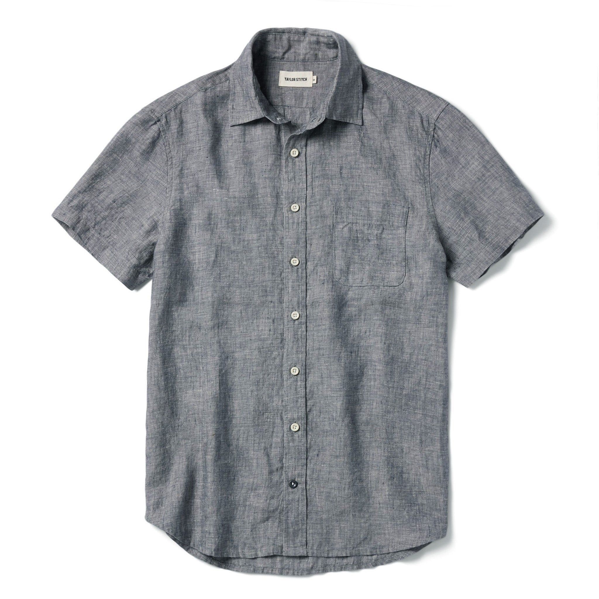 Voeaw Short Sleeve California in Navy Hemp