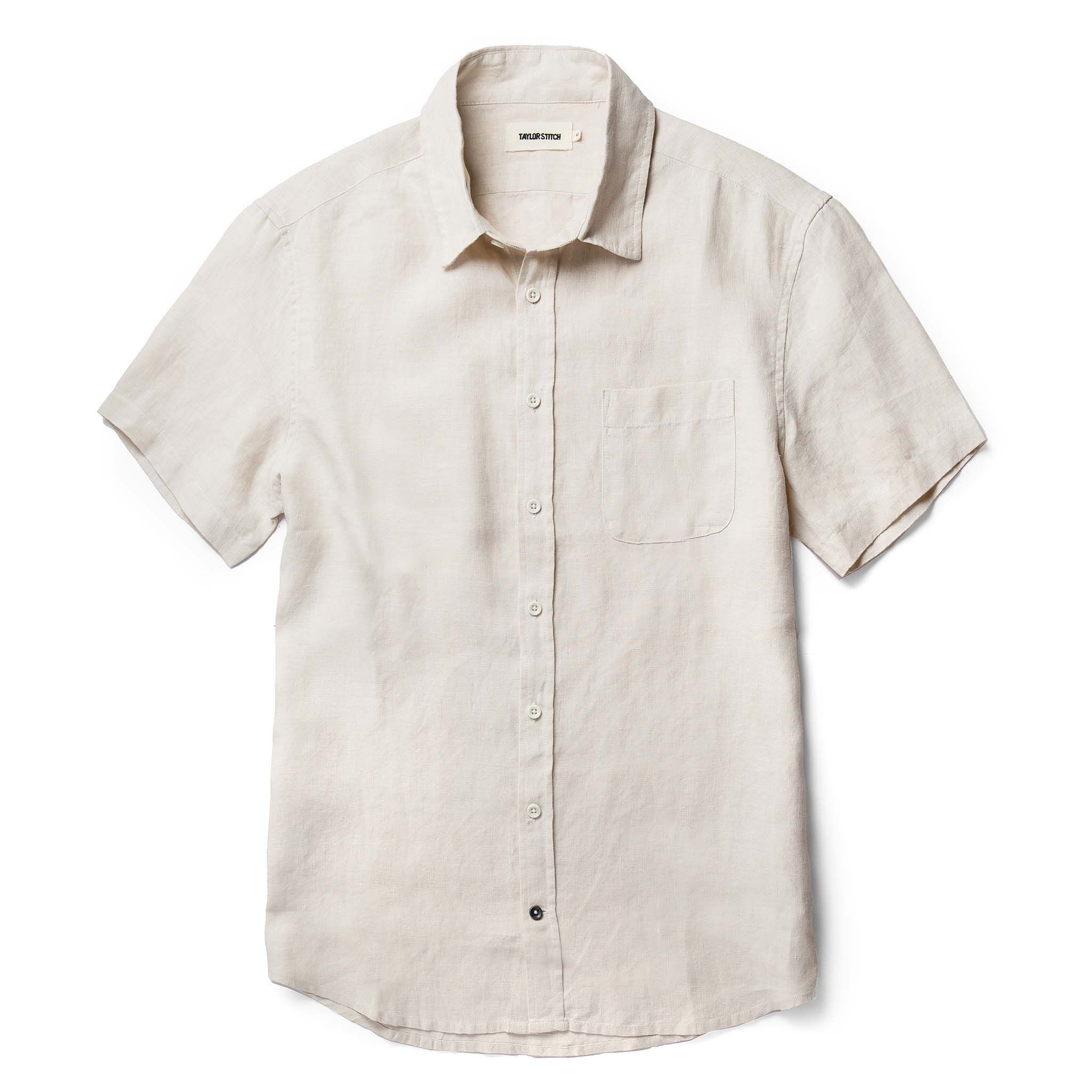 Voeaw Short Sleeve California in Natural Hemp