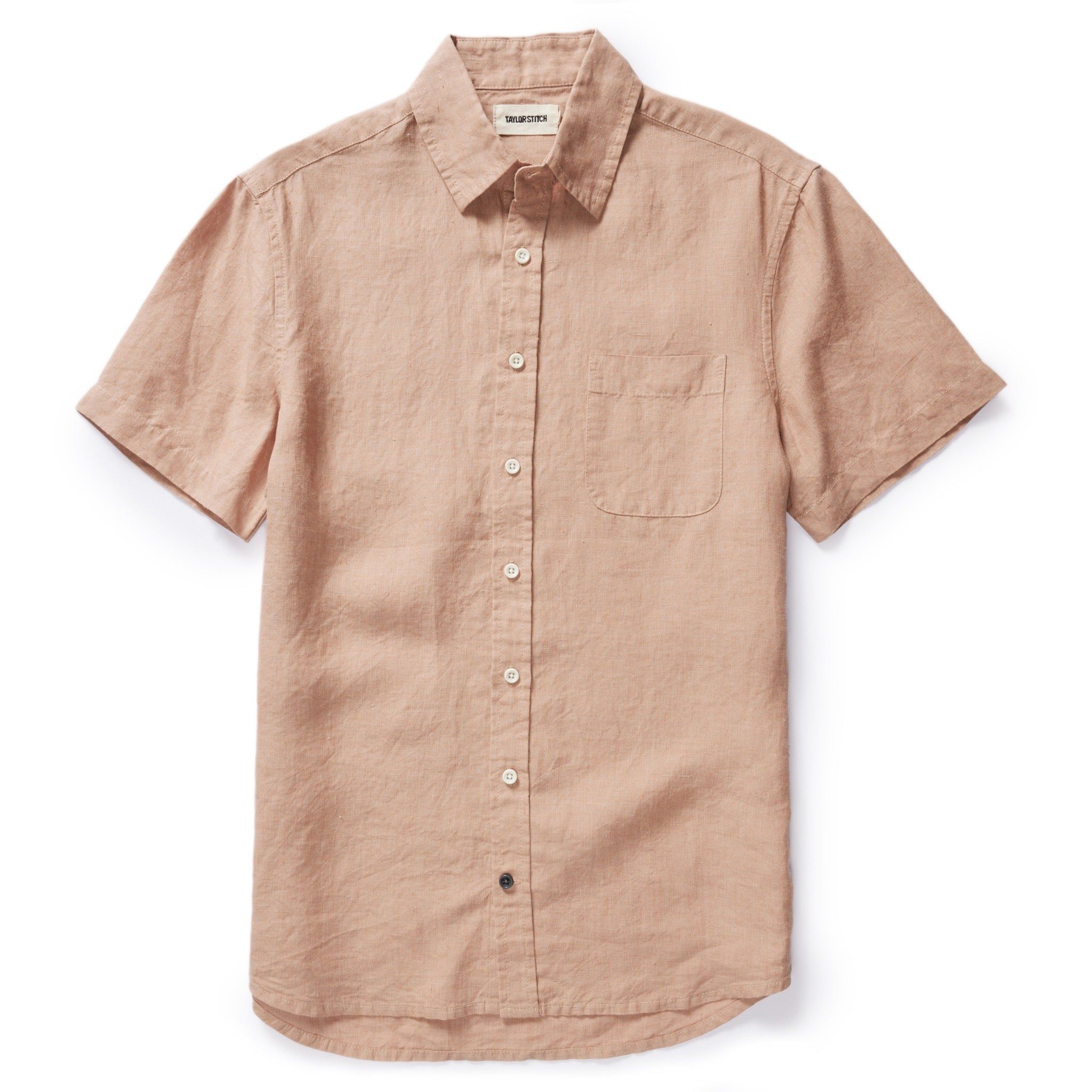 Voeaw Short Sleeve California in Clay Hemp