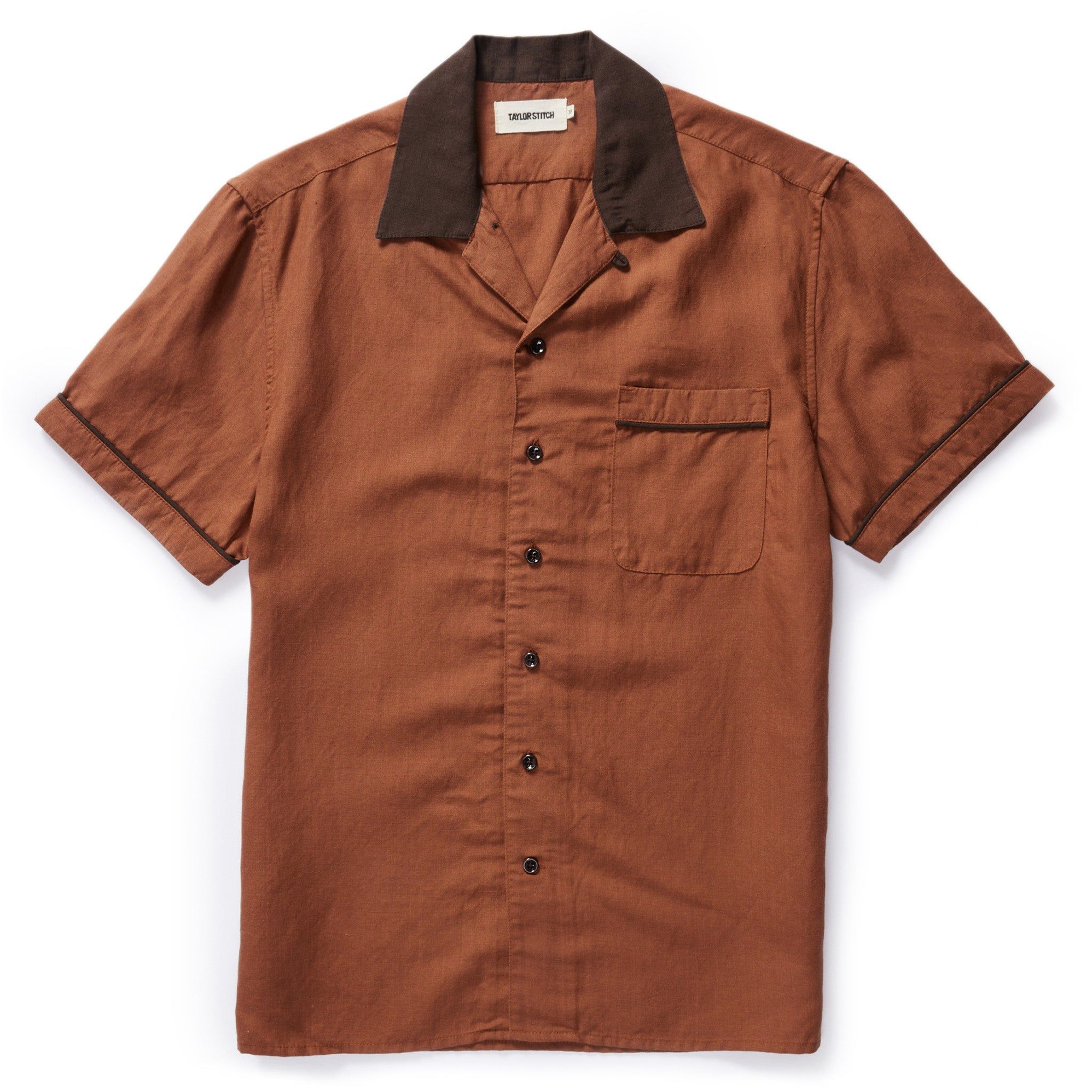 Voeaw Palmer Shirt in Dried Guajillo