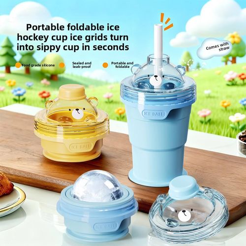 Cartoon Foldable Hockey-shaped Cup