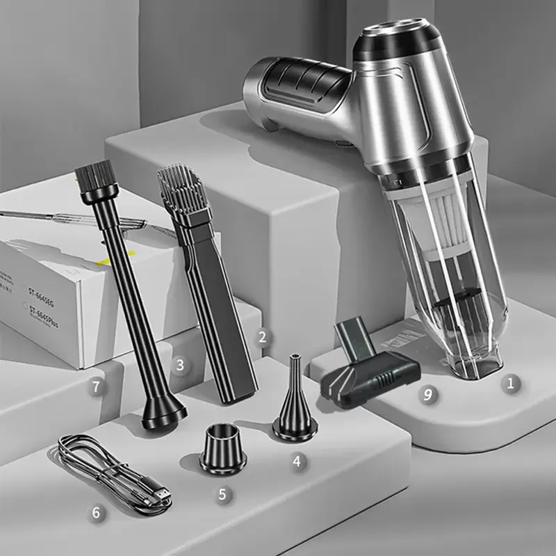 Cordless handheld vacuum cleaner