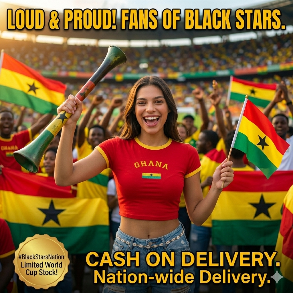 🔥 SHOW YOUR PRIDE, GHANA! 🇬🇭