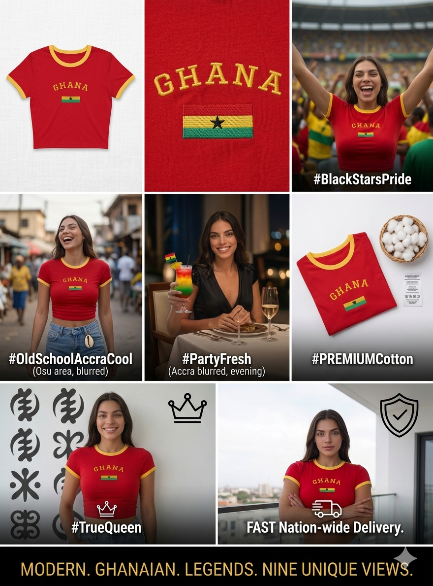 🔥 SHOW YOUR PRIDE, GHANA! 🇬🇭