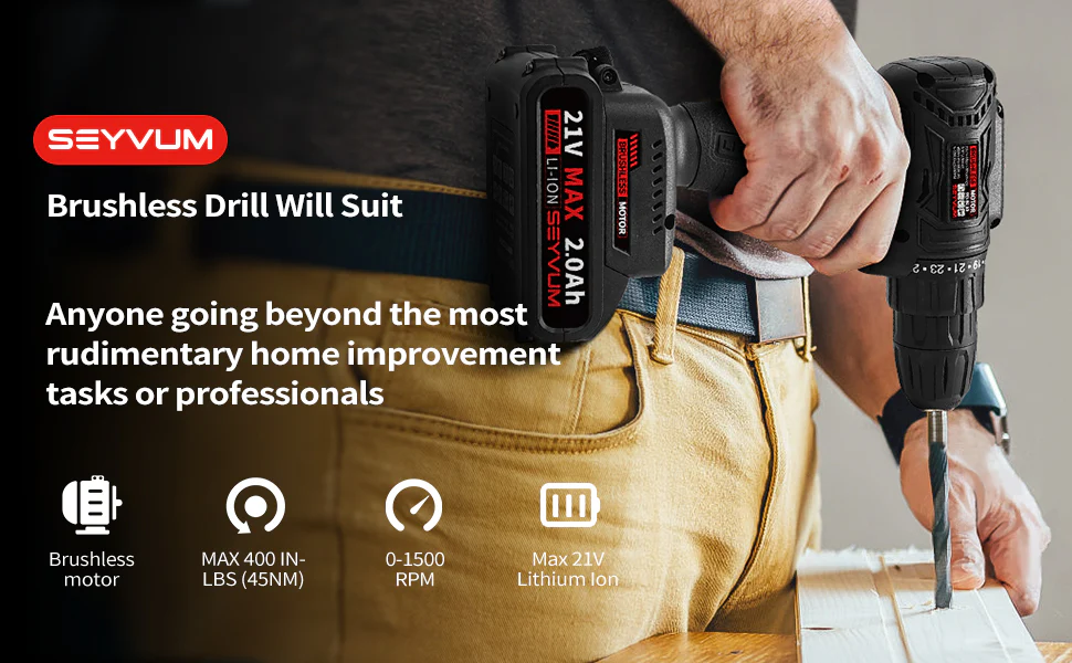 Powerful Cordless Drill – Strong Torque, Long Battery Life, Pay on Delivery!