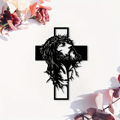 ✝️ Metal Cross Wall Decor💝