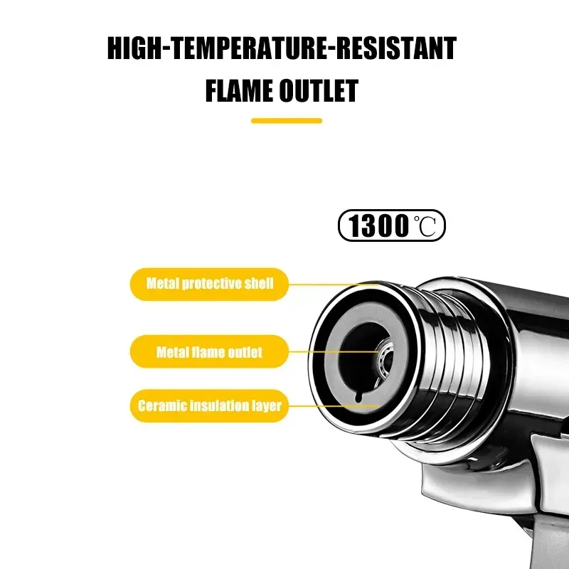 🔥 Refillable Adjustable Butane Torch Lighter – Tame the Fire, Master Your Craft! 🔧✨