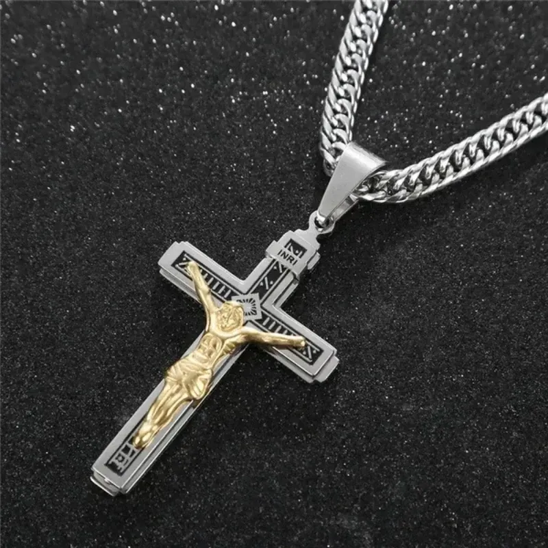Delicate Timeless Elegance Cross Necklace