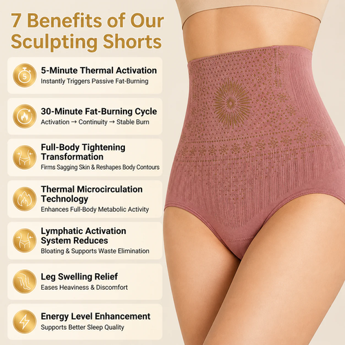 💞4-in-1 Shaping and Fat-Burning Microfiber Shorts