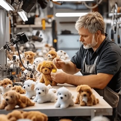 Hot selling plush electric toy dog walks and barks smart pet dog