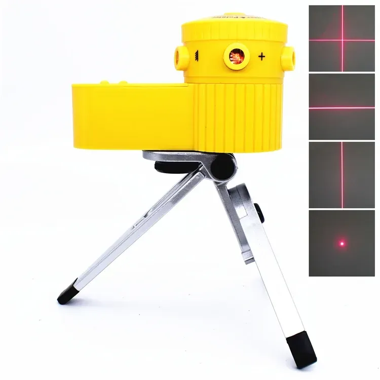 Multifunctional Laser Levels Vertical Horizontal Cross Line Optical Instrument With Adjustable Tripod For Floor Laying