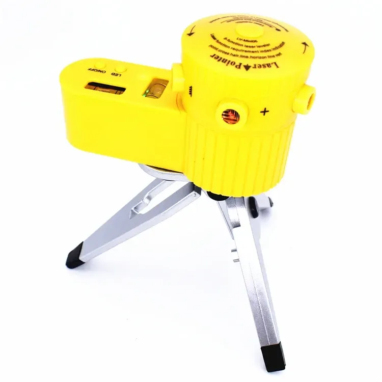 Multifunctional Laser Levels Vertical Horizontal Cross Line Optical Instrument With Adjustable Tripod For Floor Laying