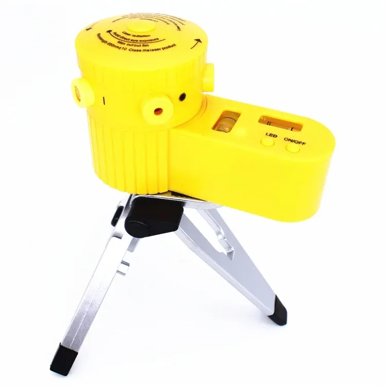 Multifunctional Laser Levels Vertical Horizontal Cross Line Optical Instrument With Adjustable Tripod For Floor Laying