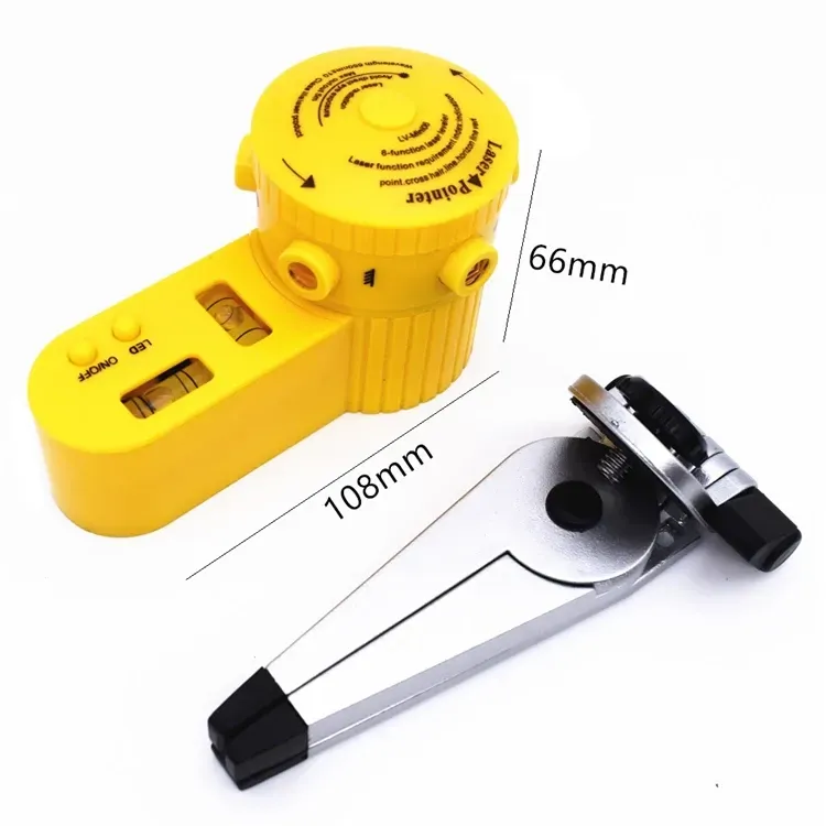 Multifunctional Laser Levels Vertical Horizontal Cross Line Optical Instrument With Adjustable Tripod For Floor Laying