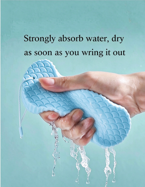 3pcs Soft Sponge Body Scrubber Bath Exfoliating Scrub Sponge Shower Brush Body Skin Remover Exfoliante
