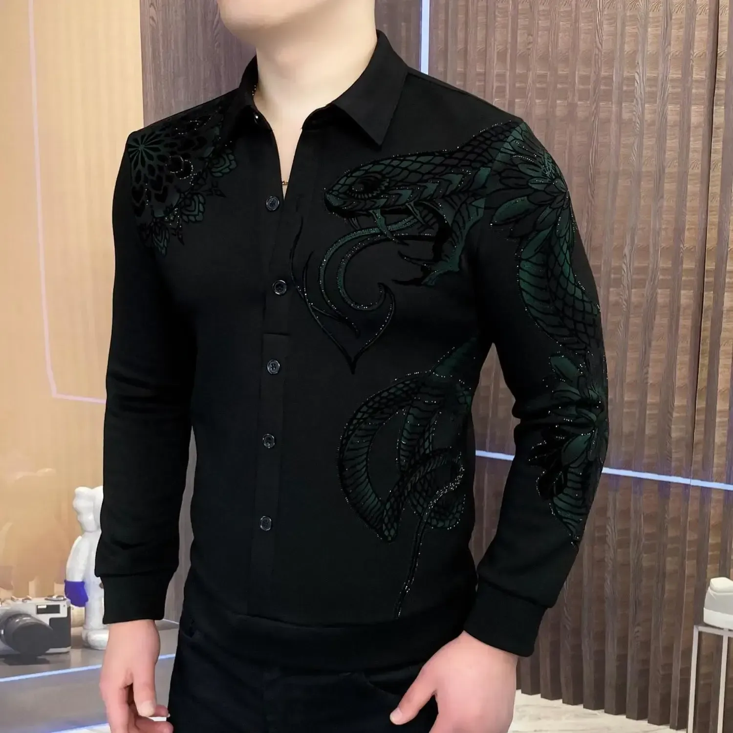 Versatile Fashion Pullover Top Slim Sweatshirt Casual Printed Pullover