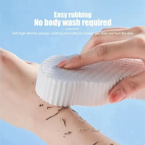 3pcs Soft Sponge Body Scrubber Bath Exfoliating Scrub Sponge Shower Brush Body Skin Remover Exfoliante