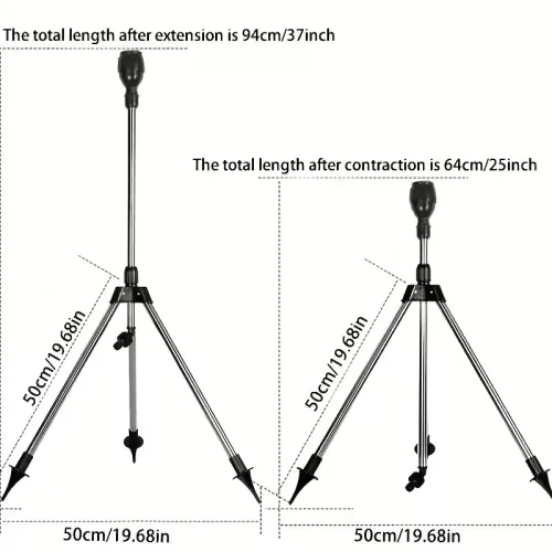 360-Degree Rotating Automatic Irrigation Sprinkler